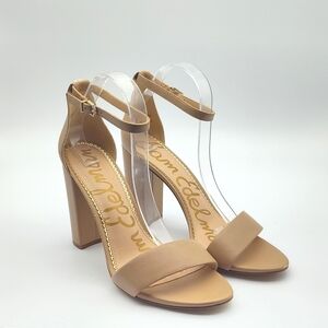 New Sam Edelman Yaro Heel in Tan Size Woman's 10